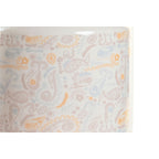 DKD Home Decor Dose Weiß Gelb Dolomite Shabby Chic