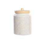 DKD Home Decor Dose Weiß Gelb Dolomite Shabby Chic