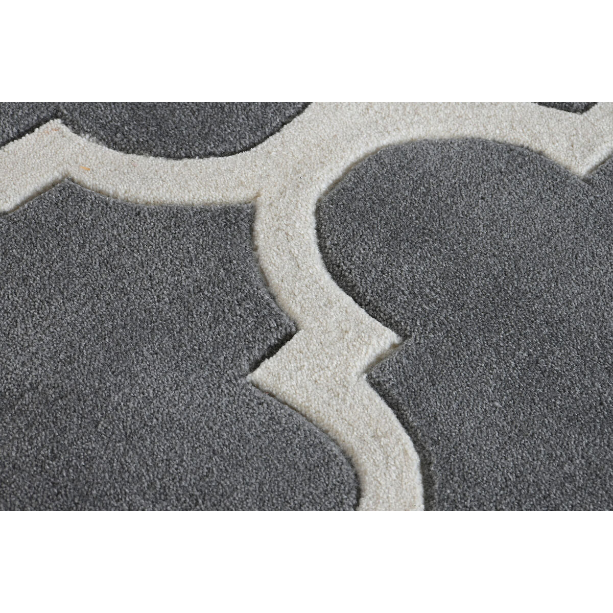 DKD Home Decor Teppich Grau Polyester Ethnic