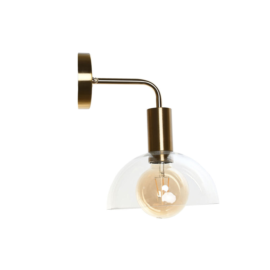 DKD Home Decor Wand Lampe Gold Metall Kristall 50 W Modern 220 V 20 x 25 x 28 cm