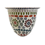 DKD Home Decor Deckenleuchte Kristall Metall Mehrfarbig 25 W 20 x 20 x 28 cm