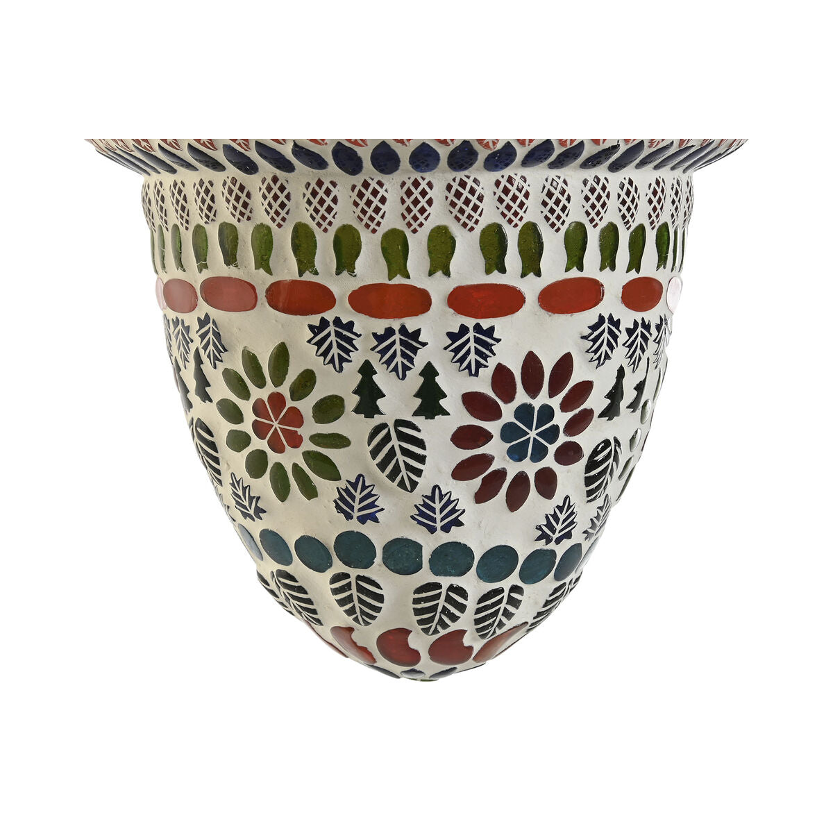 DKD Home Decor Deckenleuchte Kristall Metall Mehrfarbig 25 W 20 x 20 x 28 cm