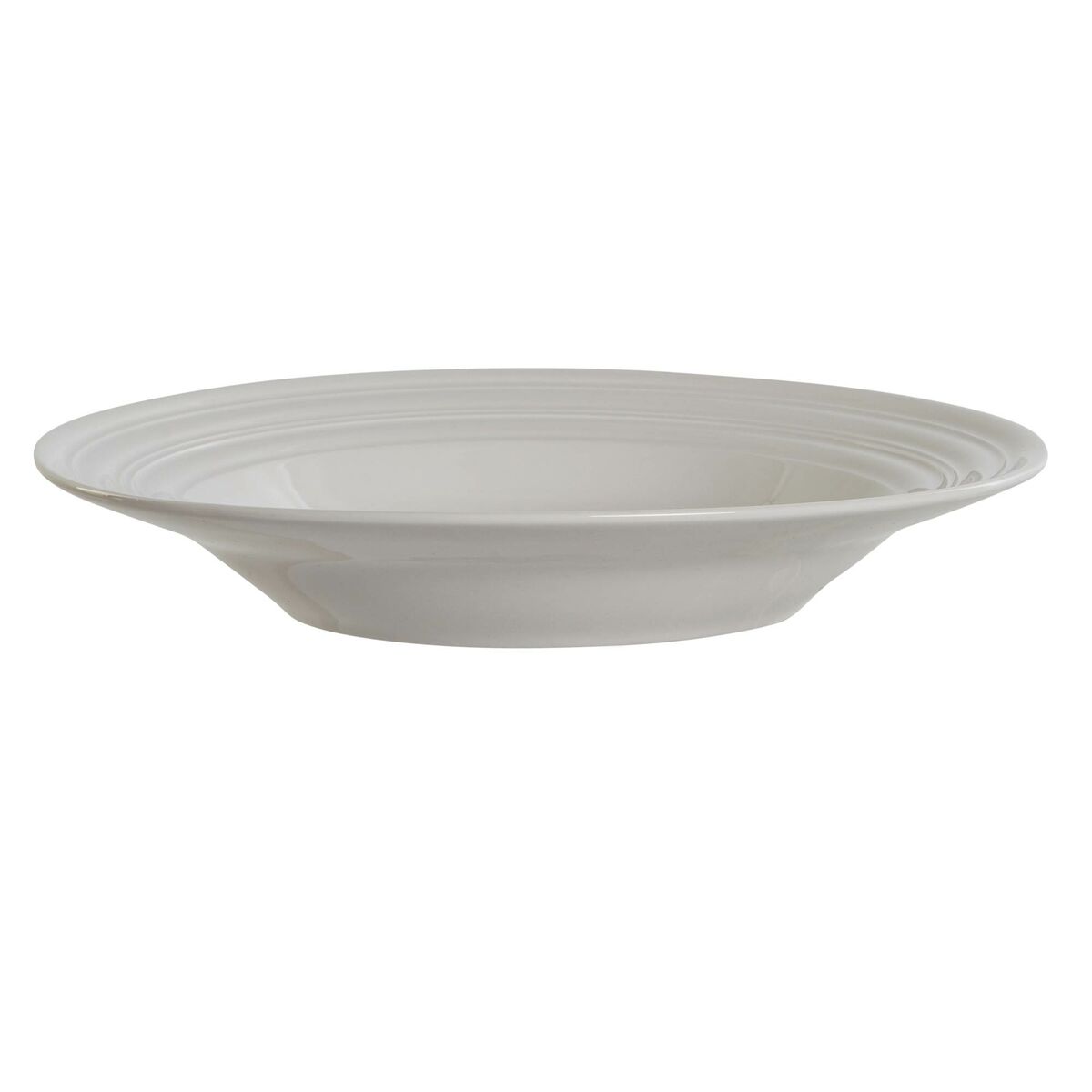 Deep Plate DKD Home Decor Weiß Porcelain 20 x 20 x 3 cm – Produktbild 1