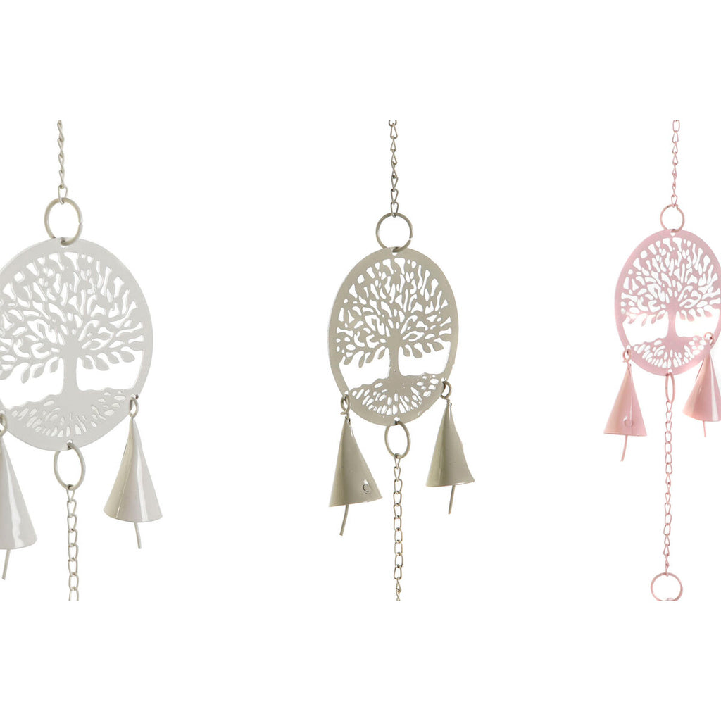 DKD Home Decor Hängedekoration Tree Weiß