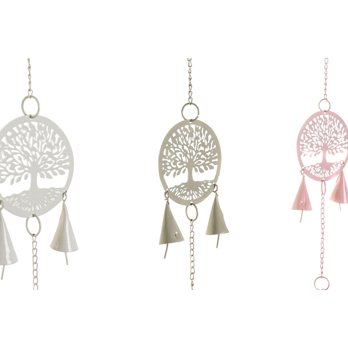DKD Home Decor Hängedekoration Tree Weiß