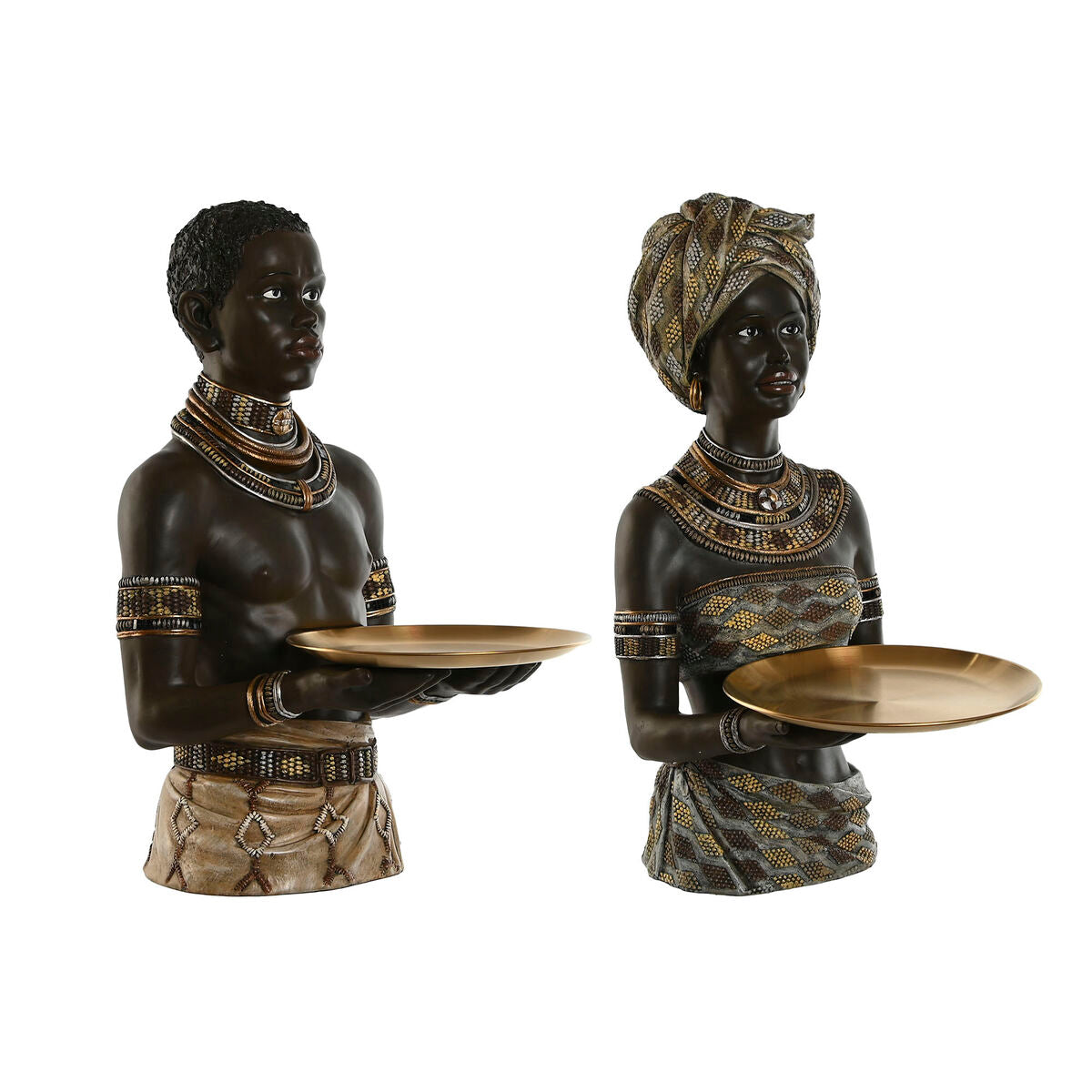 Decorative Figure Home ESPRIT (2 Stück) – Produktbild 1