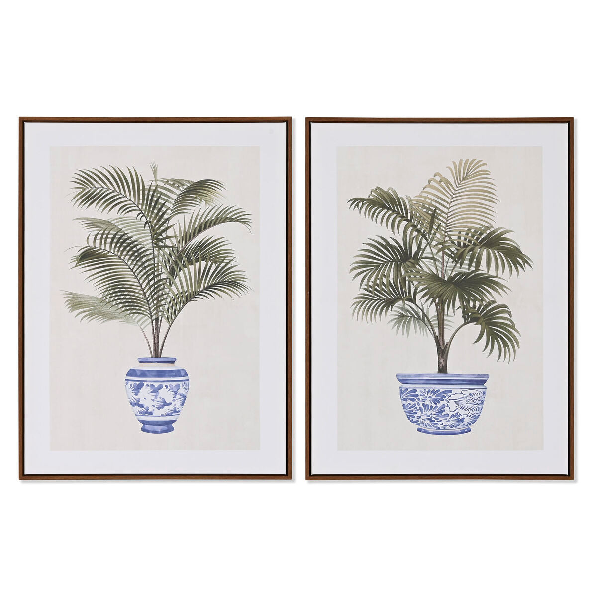Canvas Home ESPRIT polystyrene Canvas 60 x 4 x 80 cm – Produktbild 1