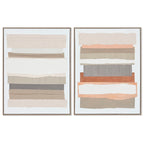 Home ESPRIT Leinwandbild Kiefernholz Leinwandbild – Abstract