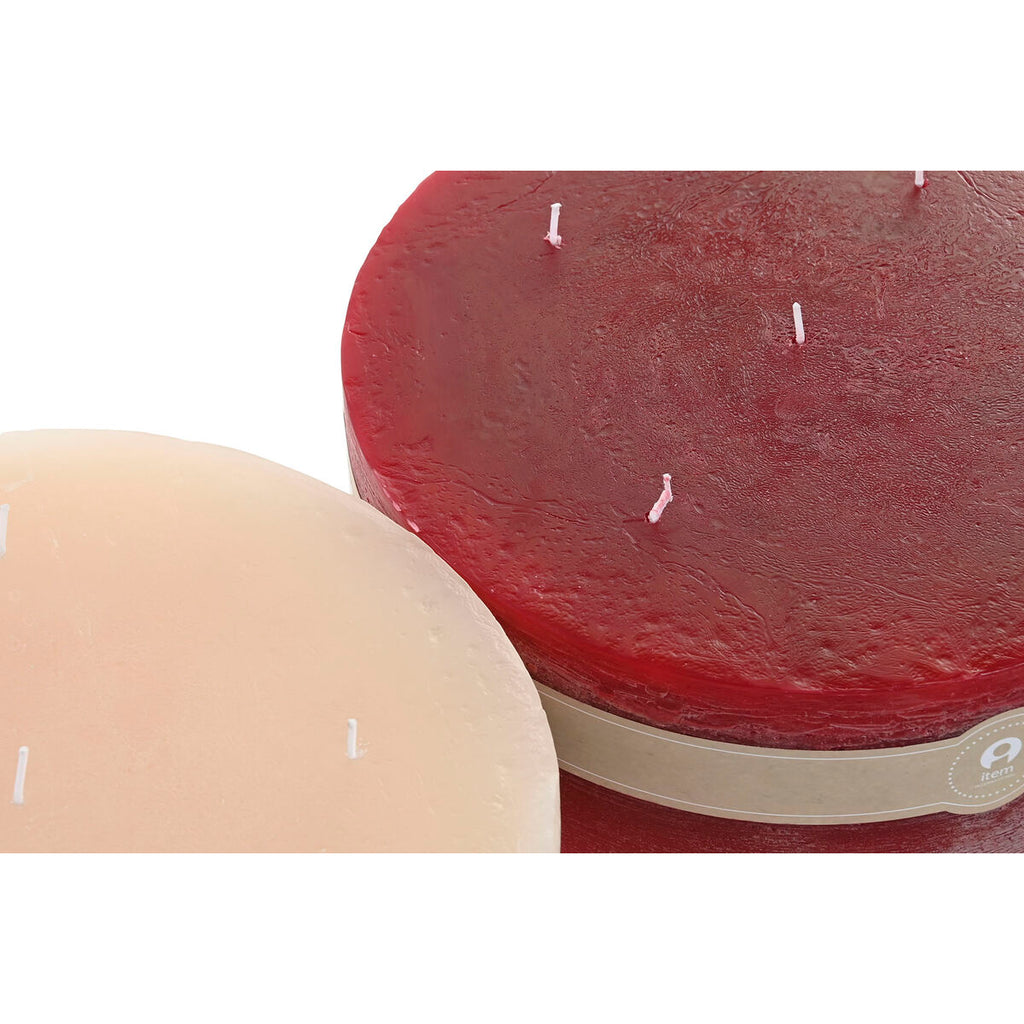 Home ESPRIT Kerze Rot Creme Weihnachten