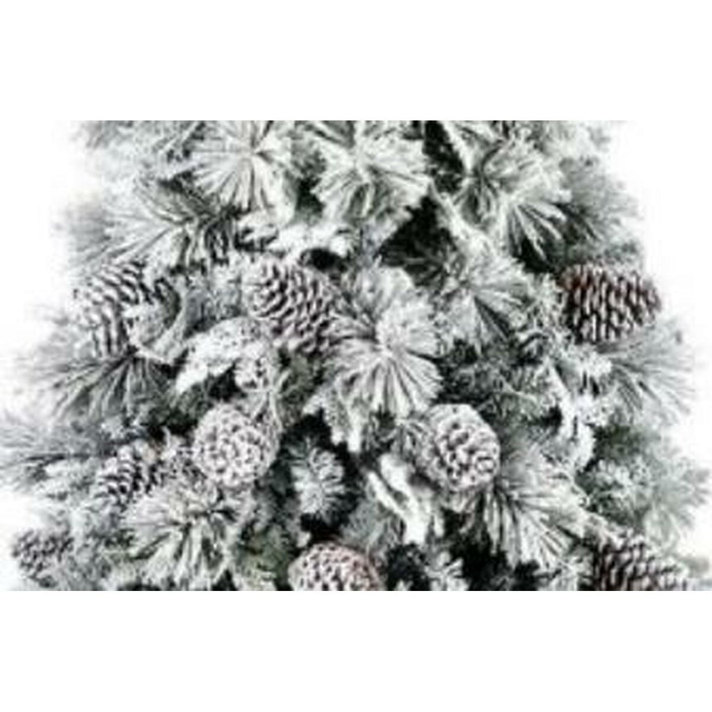 Home ESPRIT Weihnachtsbaum Weiß PVC Aluminium Snowfall