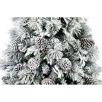 Home ESPRIT Weihnachtsbaum Weiß PVC Aluminium Snowfall