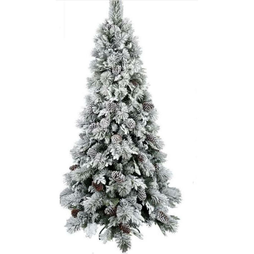 Home ESPRIT Weihnachtsbaum Weiß PVC Aluminium Snowfall