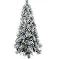 Home ESPRIT Weihnachtsbaum Weiß PVC Aluminium Snowfall