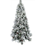 Home ESPRIT Weihnachtsbaum Weiß PVC Aluminium Snowfall