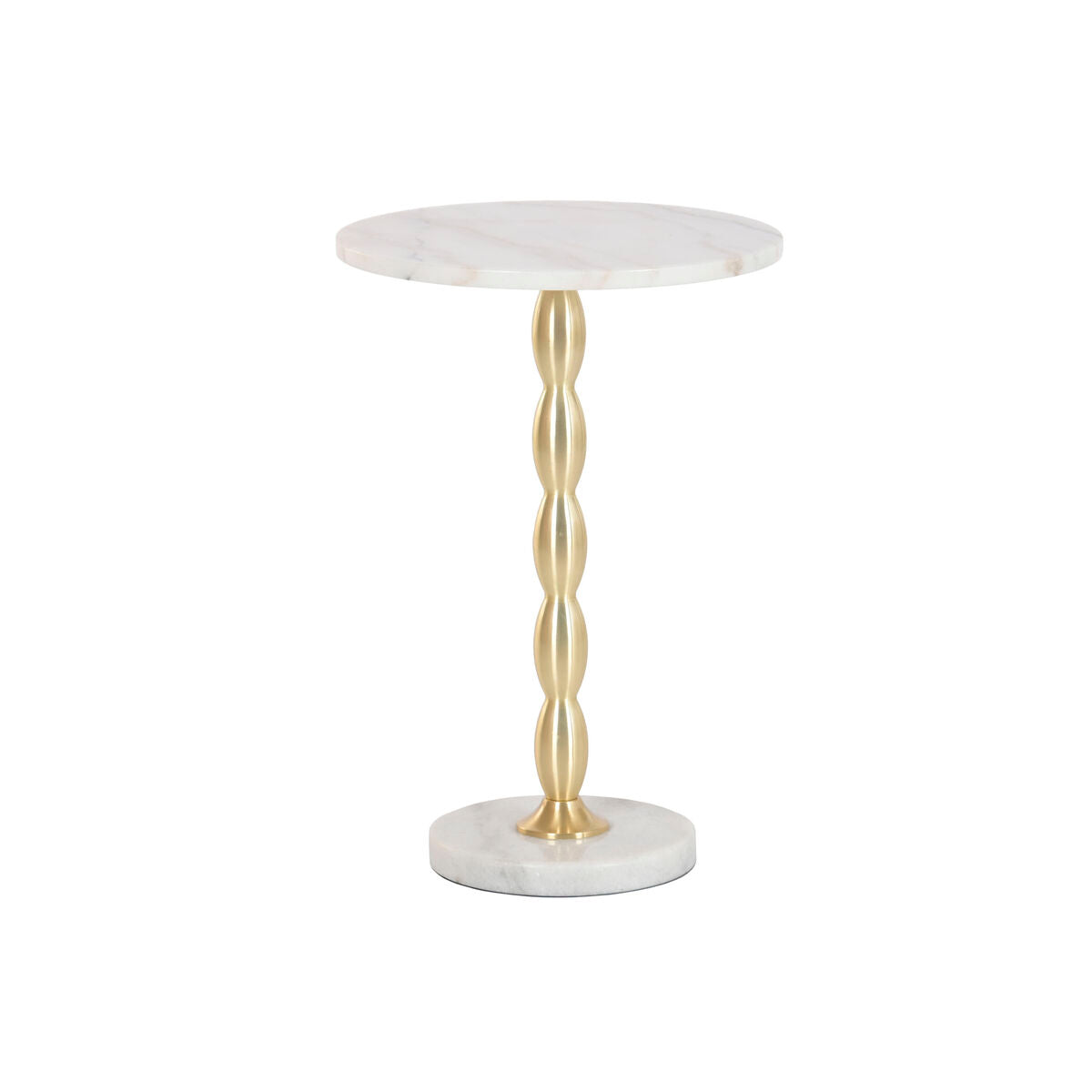 Home ESPRIT Beistelltisch Weiß Gold