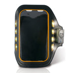 KSIX Sport Armband mit LED 4" Schwarz Neoprene