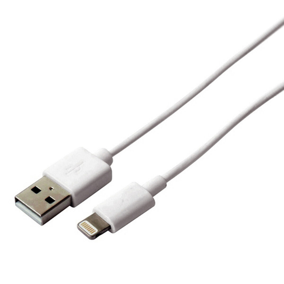 KSIX USB-auf- Lightning Kabel Apple-compatible Weiß – 3 m