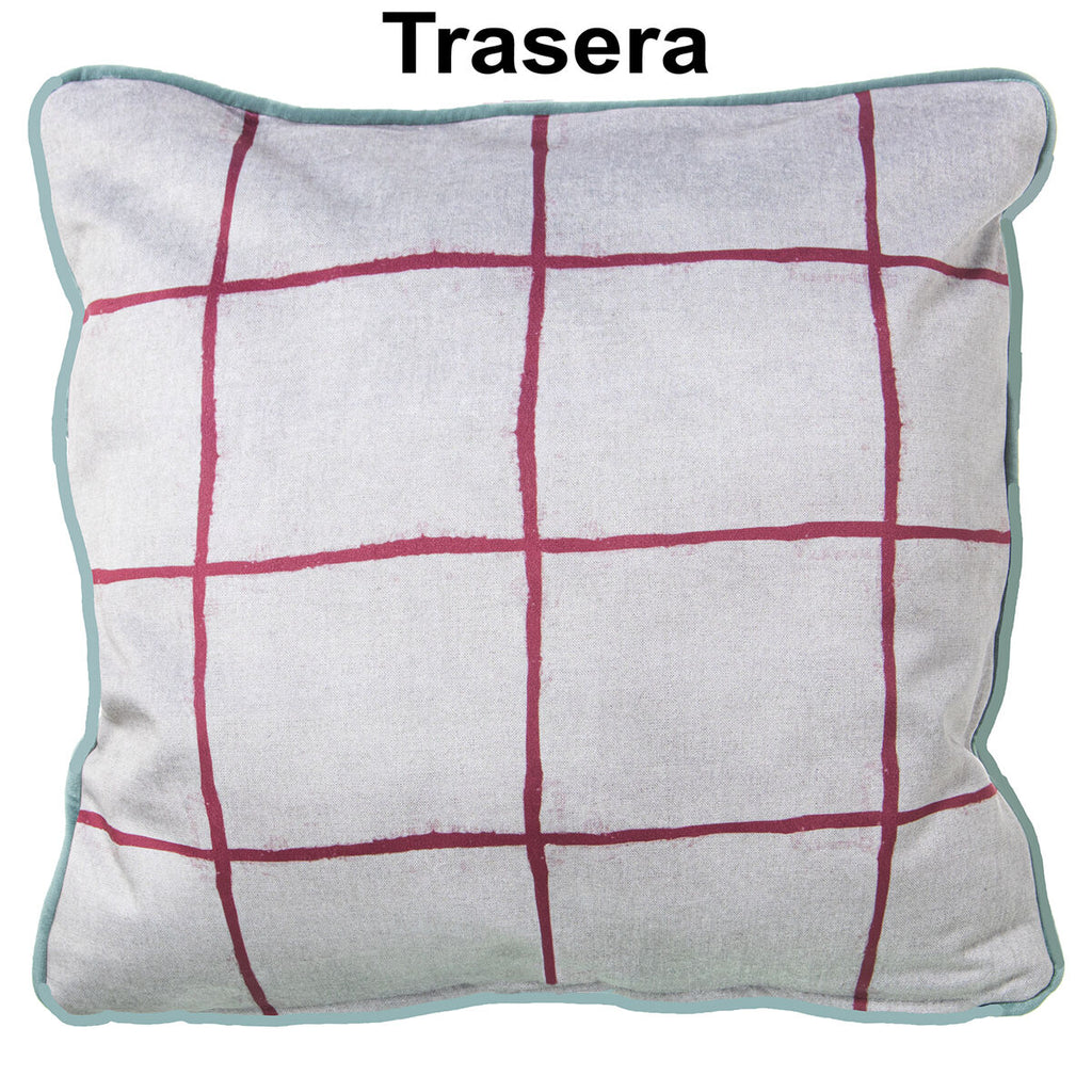 Alexandra House Living Kissen Venecia Mehrfarbig Textil