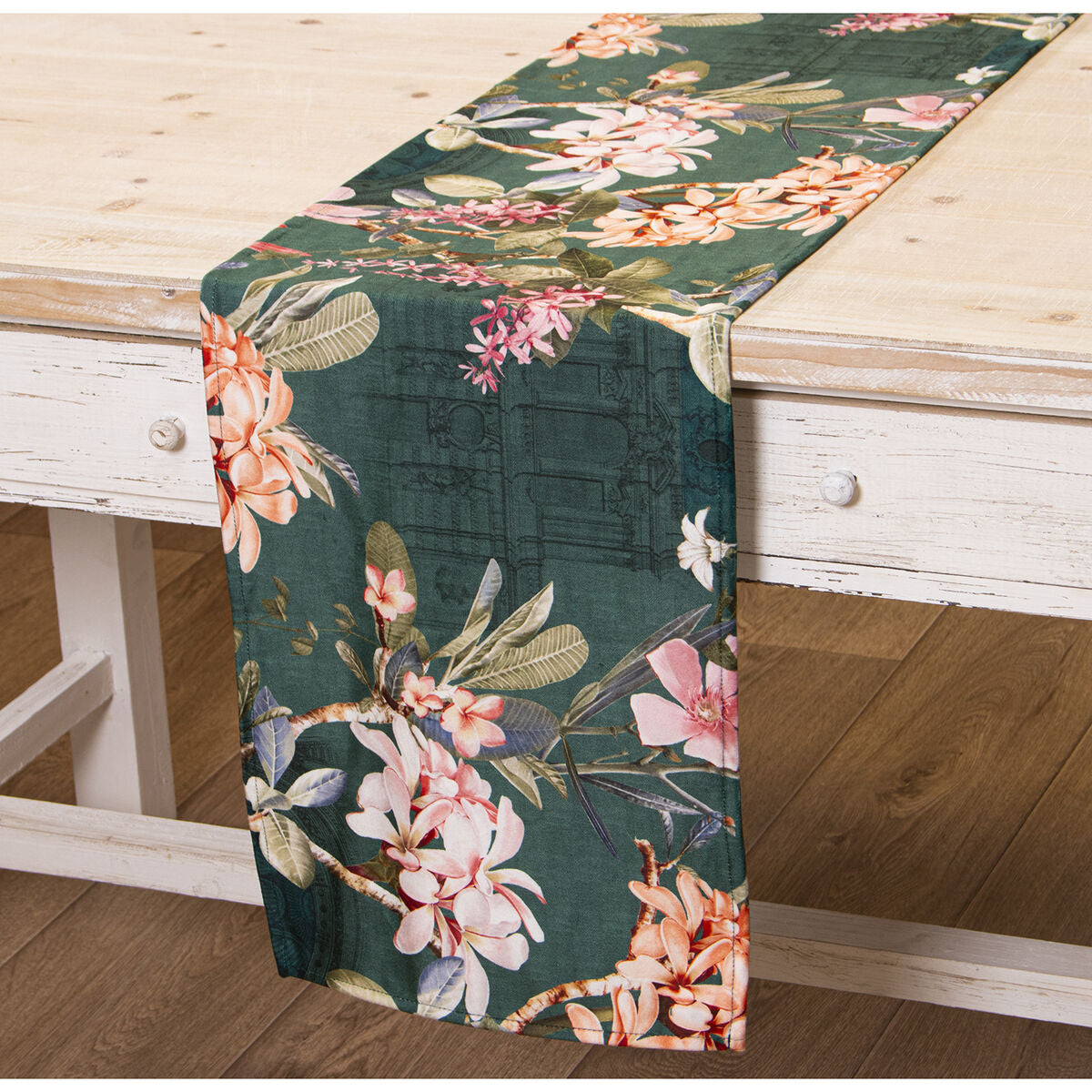 Table Runner Alexandra House Living Mehrfarbig Textile 33 x 180 cm Rectangular – Produktbild 1
