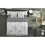 Pierre Cardin Duvet Abdeckung Set JEWEL Grau Doppelt