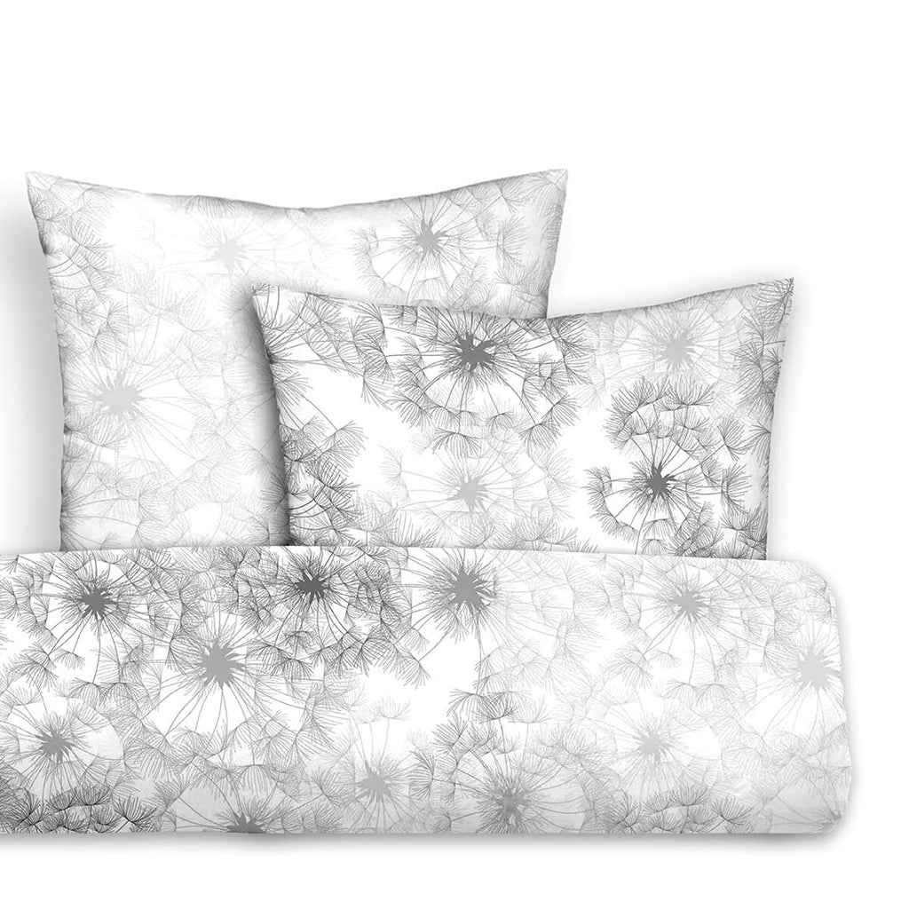 Pierre Cardin Duvet Abdeckung Set JEWEL Grau Doppelt
