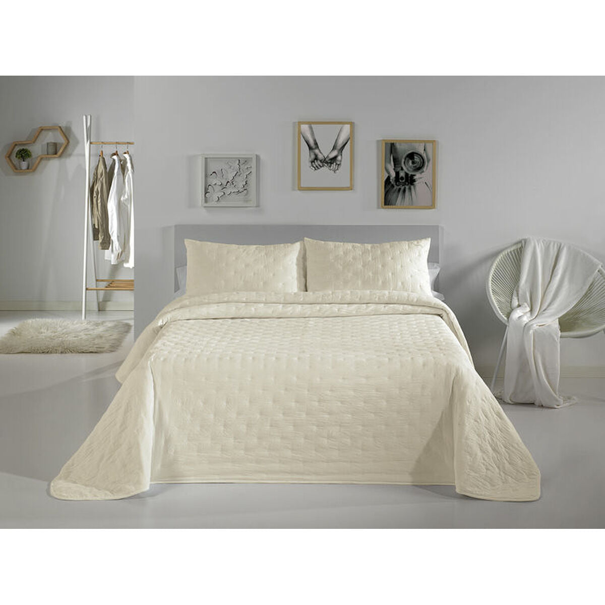 Bedspread (quilt) Pierre Cardin DOTS Soil Super king (3 Teile) – Produktbild 1