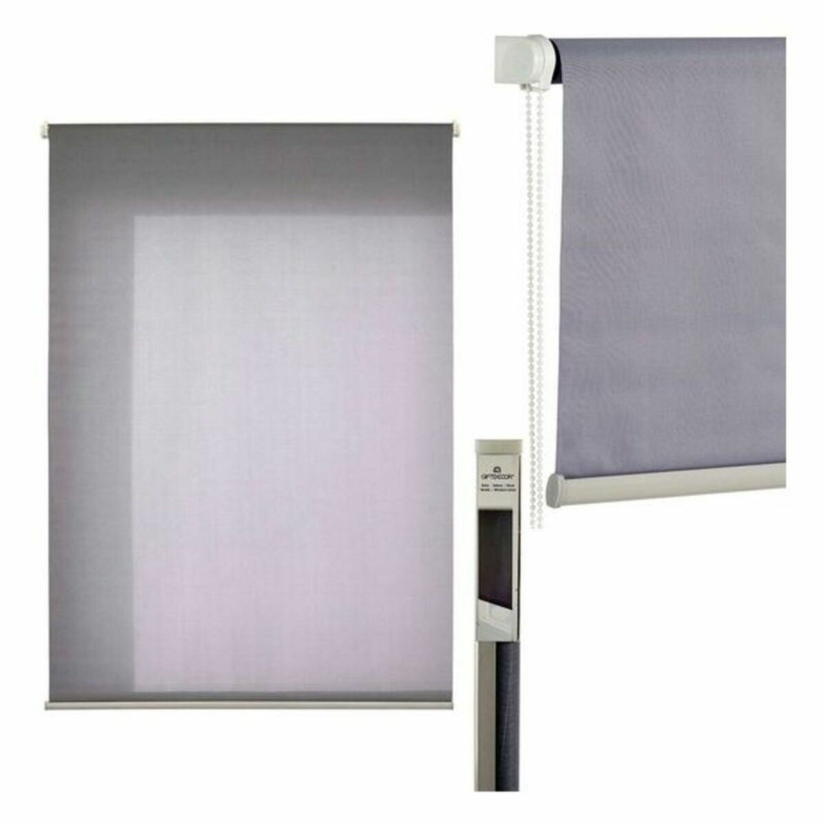 Gift Decor Rollo Grau Kunststoff