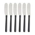 Kinvara Butter Messer Schwarz Silber Kunststoff