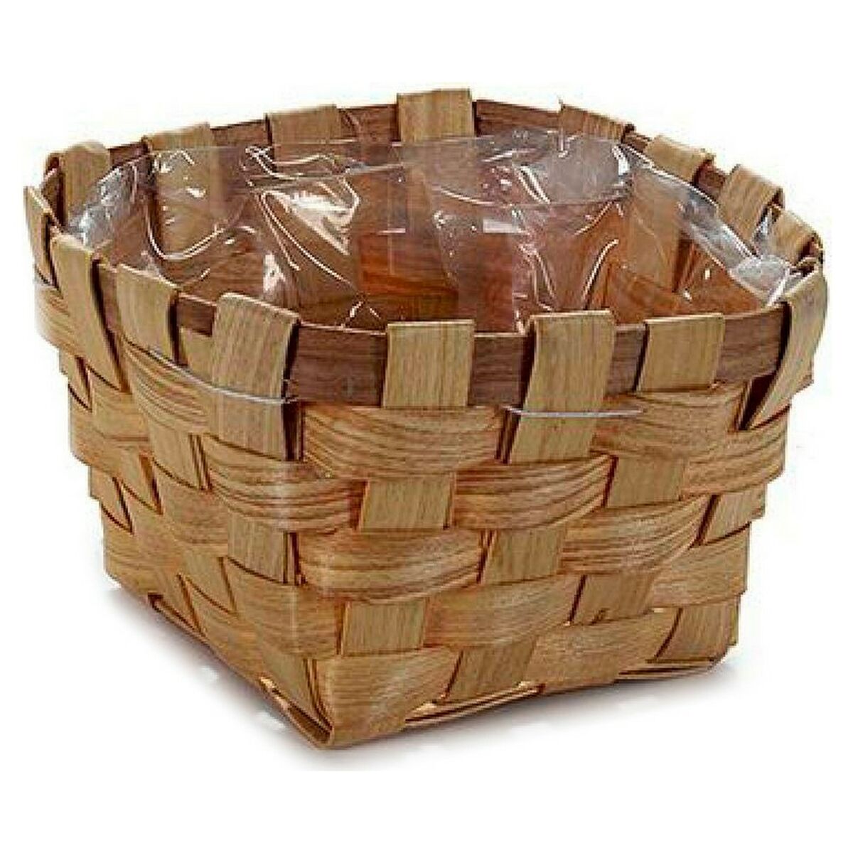 Plant pot Ibergarden Braun Cane 18 x 9,5 x 18 cm – Produktbild 1