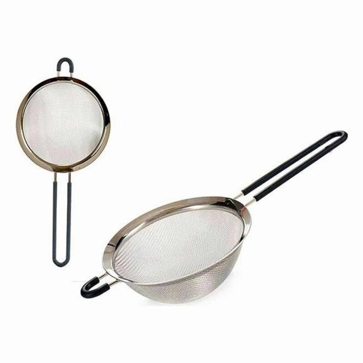 Strainer Schwarz Silicone Stainless Stahl – Produktbild 1