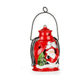 Krist+ Weihnachtskerze Halter Weiß Schwarz Rot Grün Weihnachtsmann