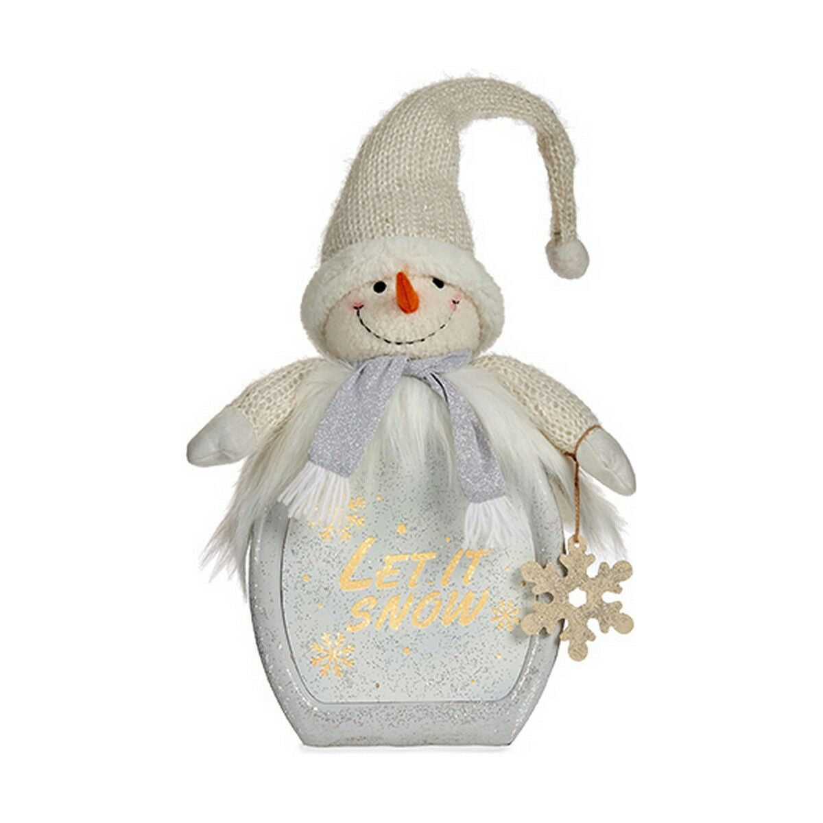 Decorative Figure Krist+ Weiß Snow Doll 15 x 65,5 x 27 cm – Produktbild 1