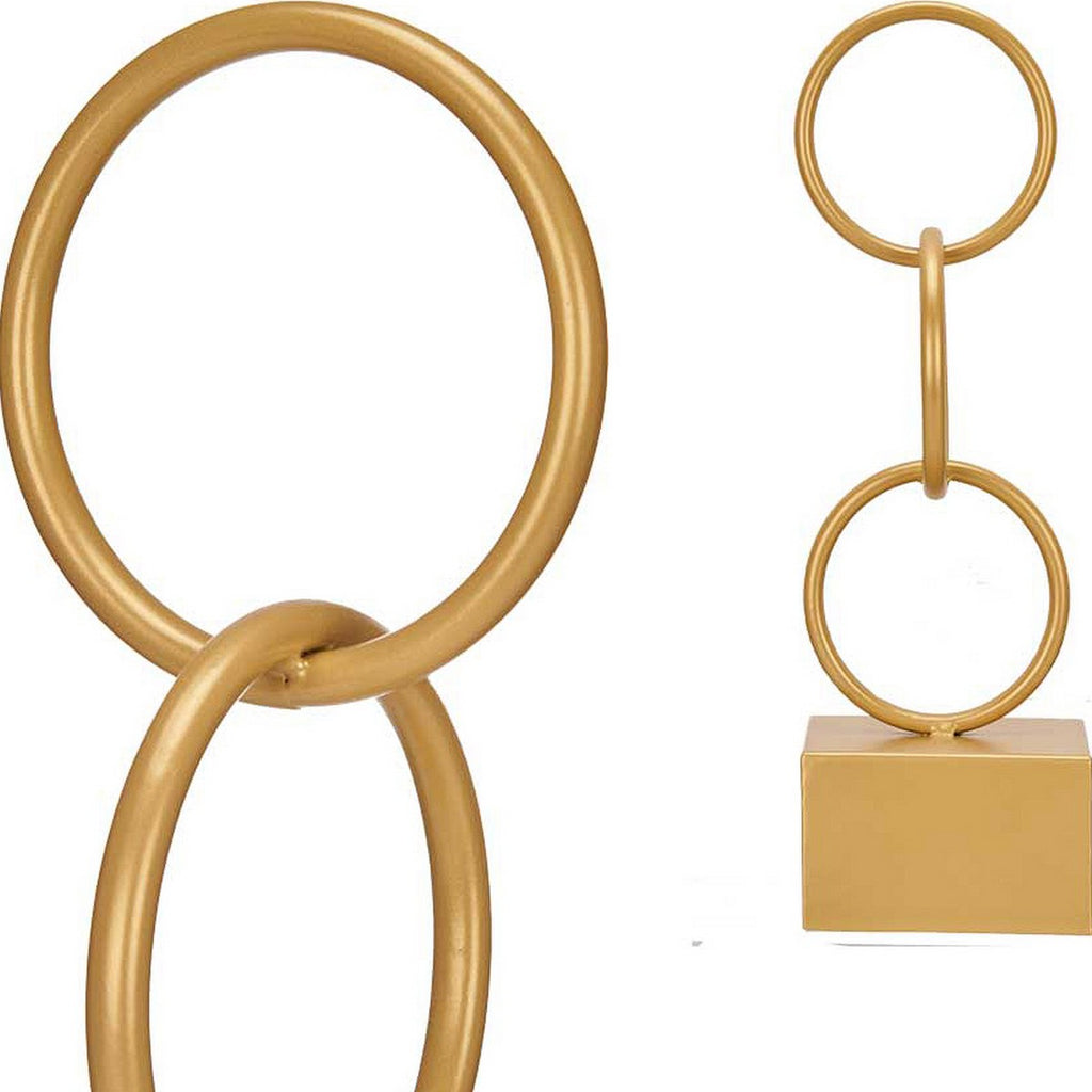 Gift Decor Dekofigur Gold Rings