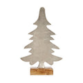 Krist+ Weihnachtsbaum Silber Metall