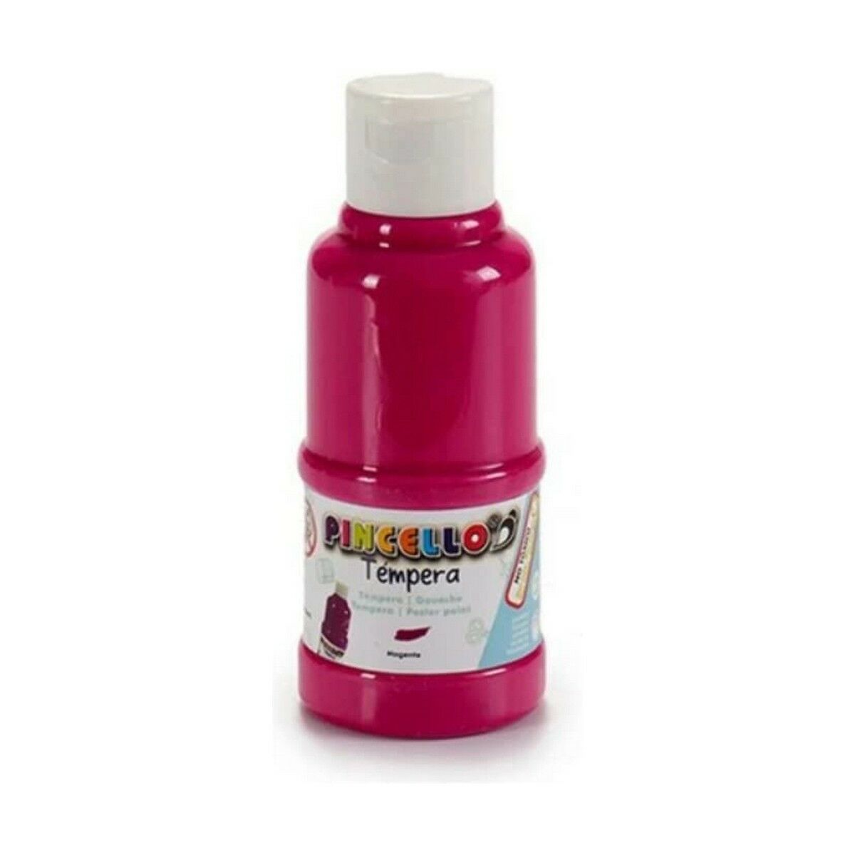 Pincello Temperafarbe Magenta 120 ml – Kunststoff