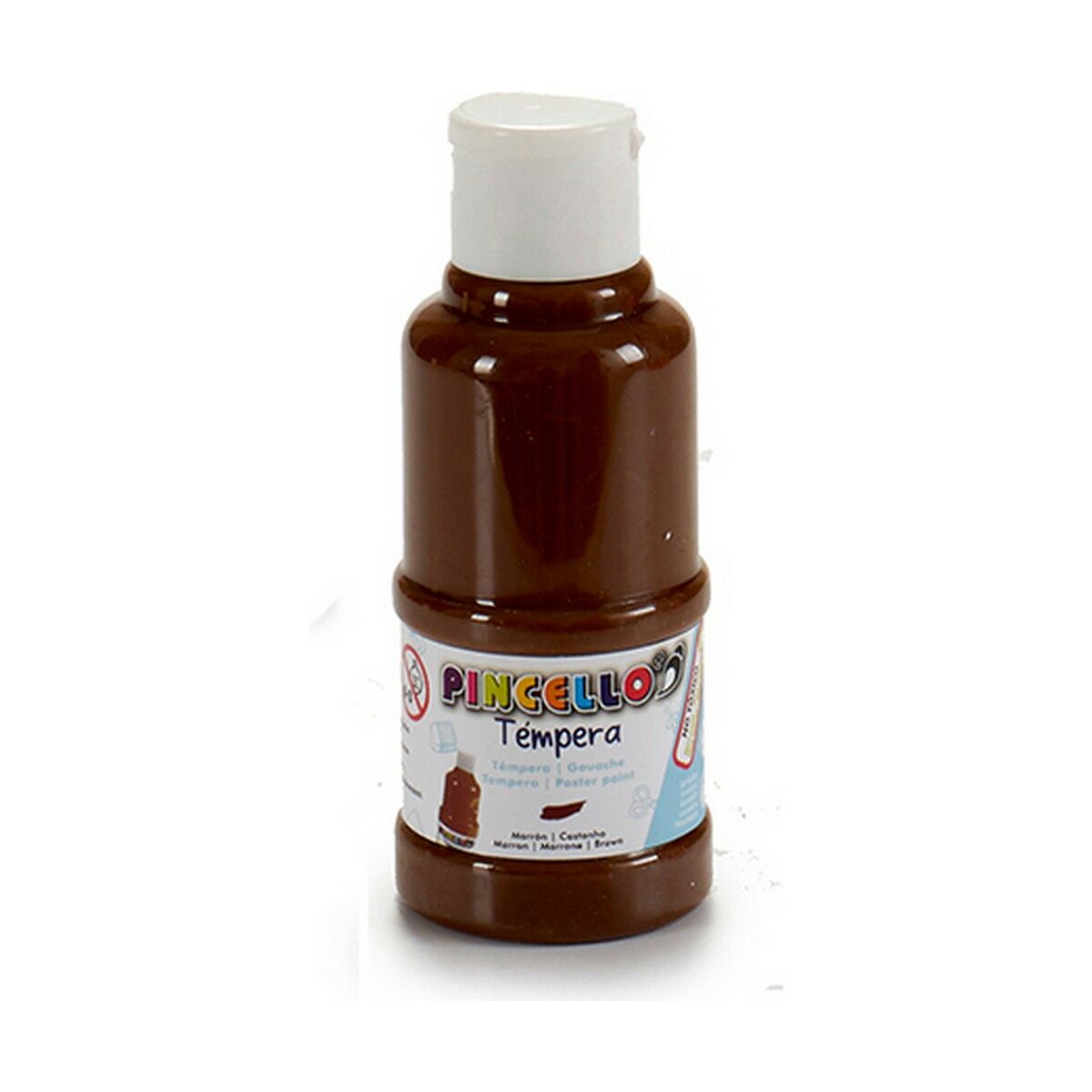 Pincello Temperafarbe Braun 120 ml