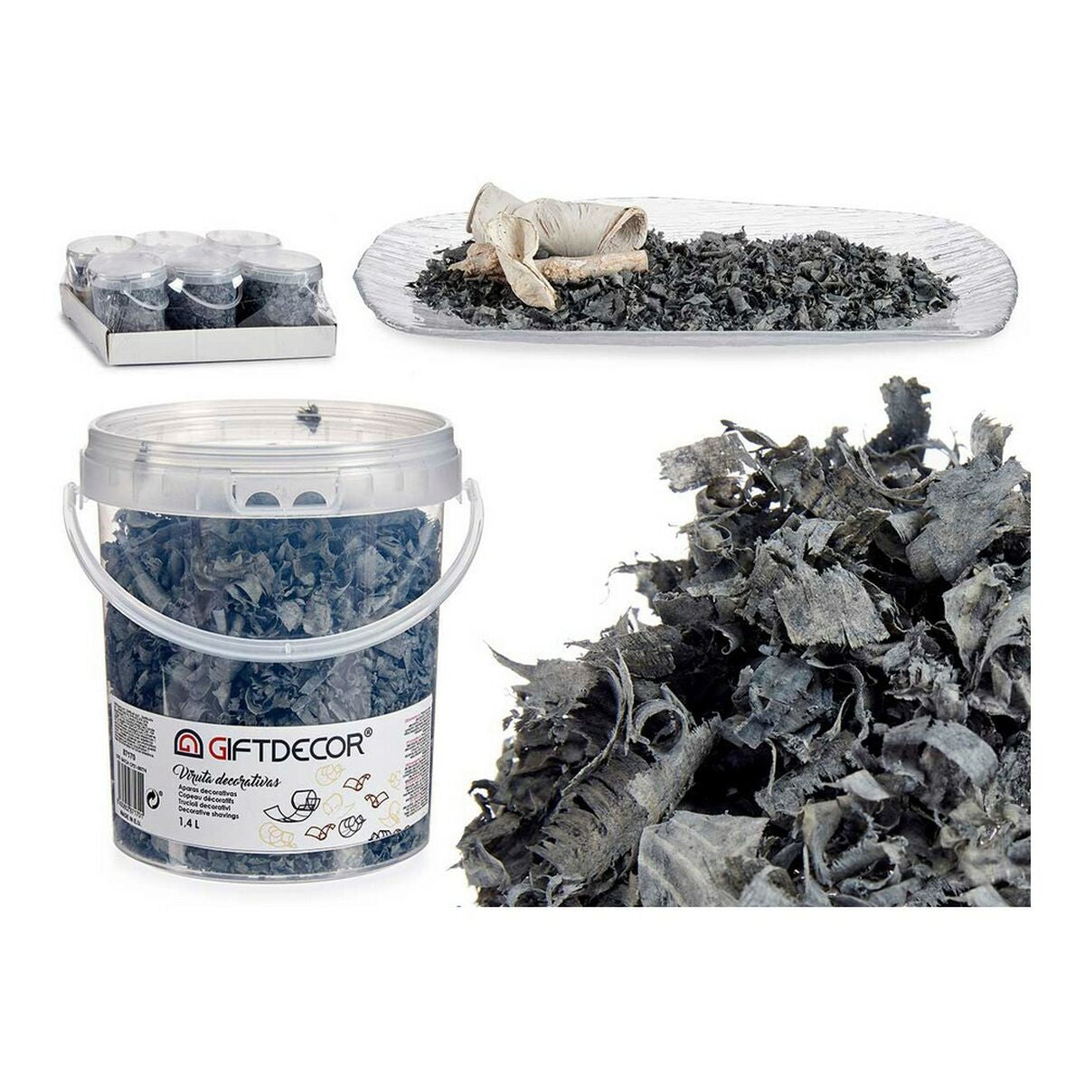 Gift Decor Dekorativ Shavings – Turquoise
