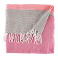 Gift Decor Multipurpose throw Rosa Stripes