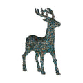Krist+ Weihnachtsrentier Blau Gold Reindeer