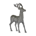 Christmas Reindeer Krist+ Weiß Silberfarben Reindeer 15 x 45 x 30 cm – Produktbild 1