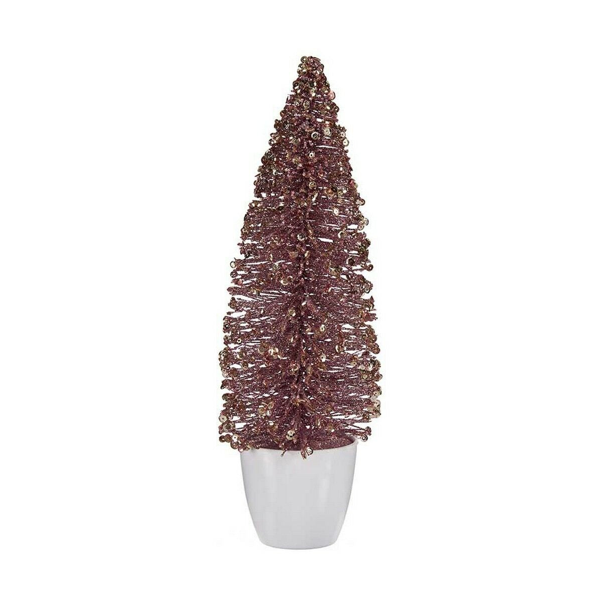 Christmas Tree Krist+ Rosa Goldfarben 10 x 33 x 10 cm – Produktbild 1