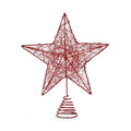 Krist+ Weihnachten star Rot Stahl Kunststoff