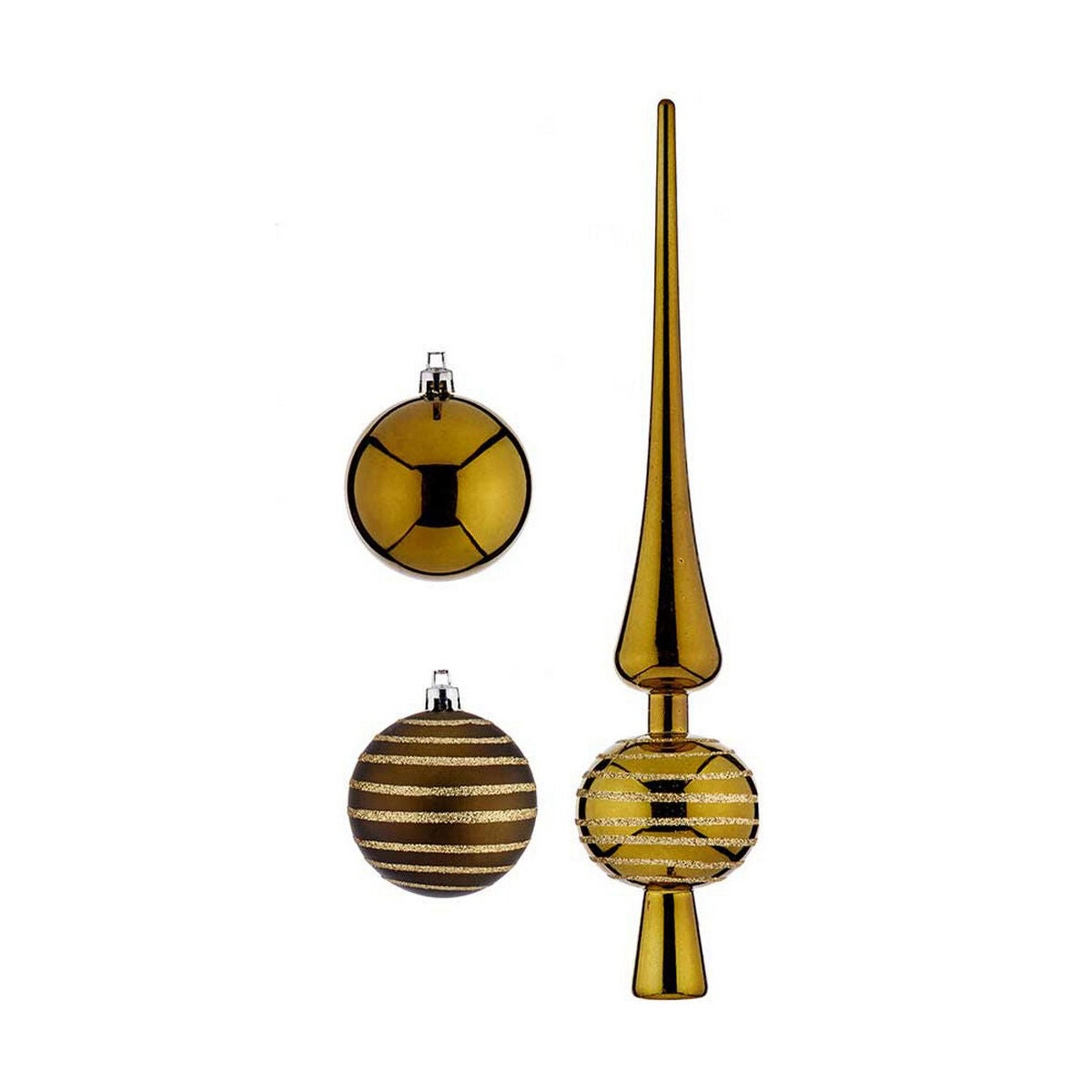 Christmas bauble Krist+ Grün PVC Hanging decoration 19 Teile – Produktbild 1