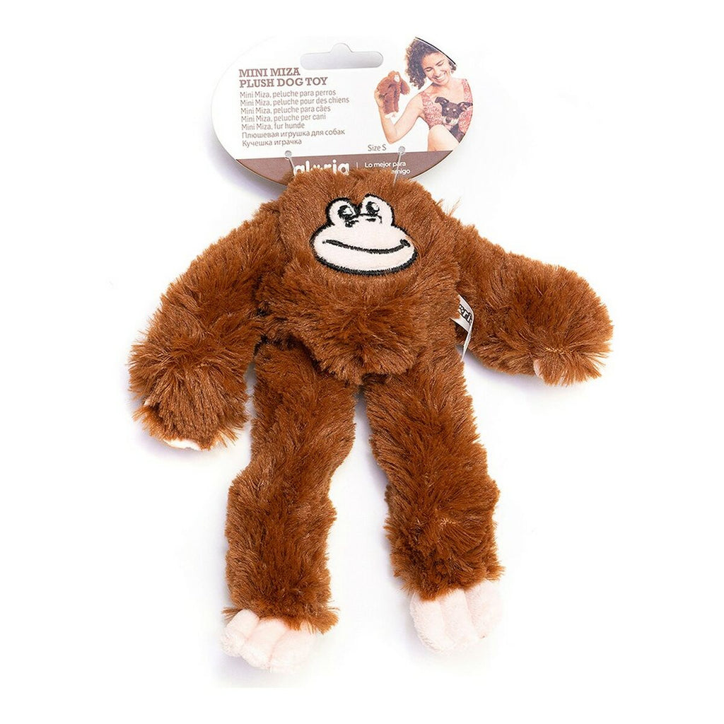 Gloria Weich Spielzeug für Hunde Mizaru 11 x 44 x 45 cm Affe Braun