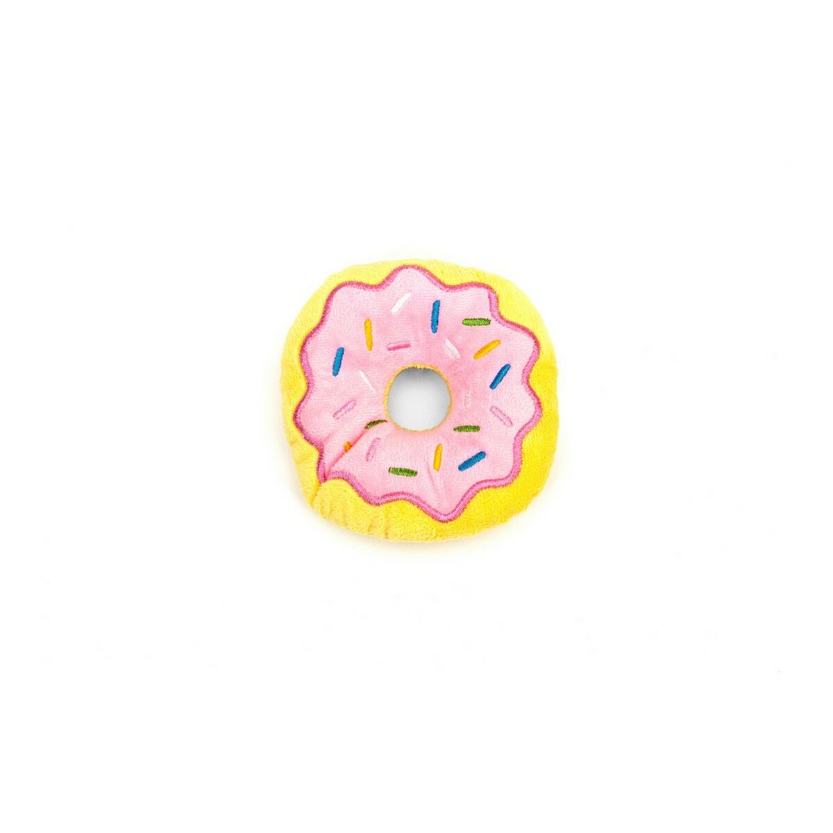 Gloria Weich Spielzeug für Hunde Frosty 3 x 5 x 14 cm Donut Rosa