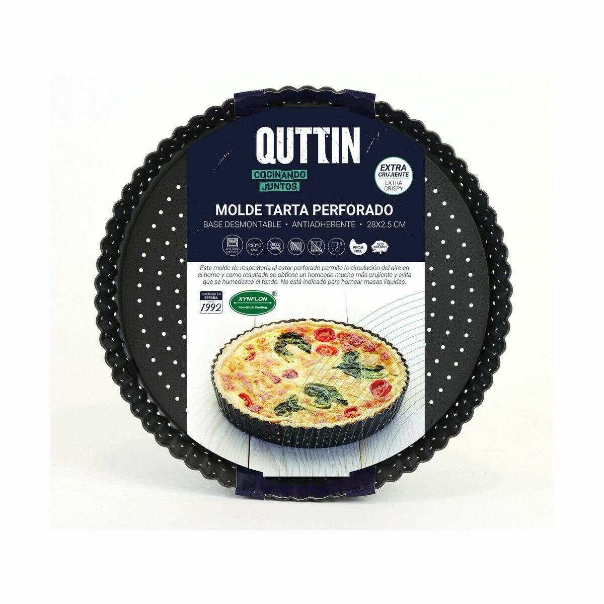 Quttin Cake Mould Drilled Detachable