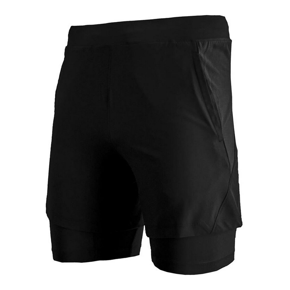 Herren's Sports Shorts Joluvi Best Running Schwarz – Produktbild 1