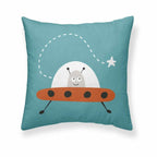 Cushion cover Kinder&Baumwolle Elm A Grün 50 x 50 cm – Produktbild 1