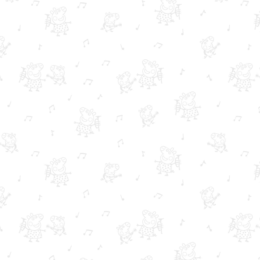 Peppa Pig Kissenbezug Grau Mehrfarbig 100% Baumwolle