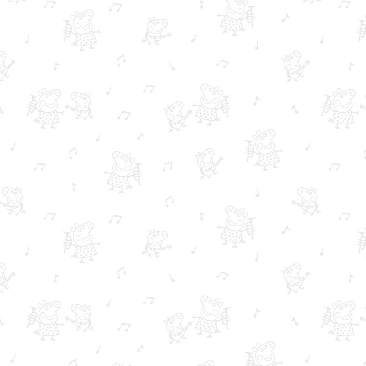 Peppa Pig Kissenbezug Grau Mehrfarbig 100% Baumwolle